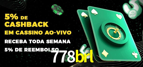 Promoções do cassino ao Vivo 778brl
